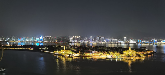 溫州江心嶼,中國詩之島,世界古航標。(拍攝溫州市鹿城區)